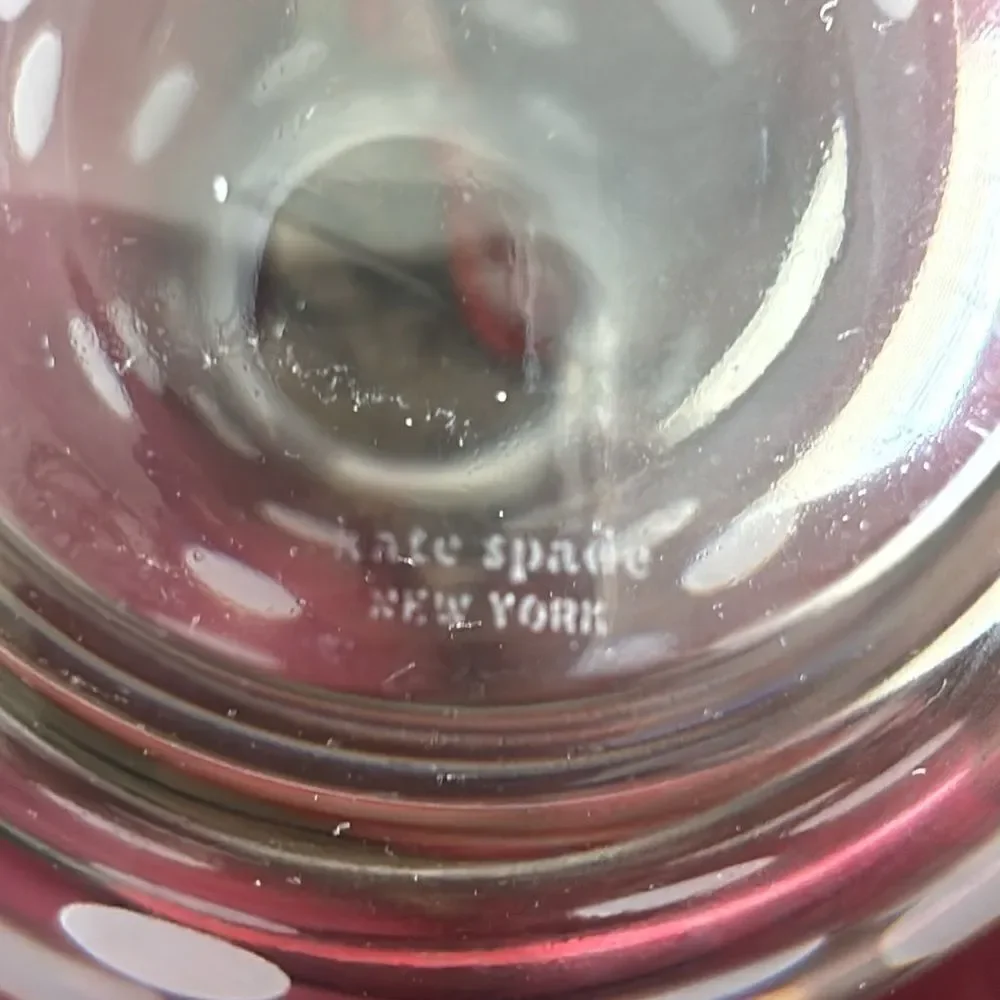 kate spade Lennox full led “Chelsea Plaza” Chrystal Vase